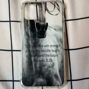 Horse Bible Verse IPhone 11 Case